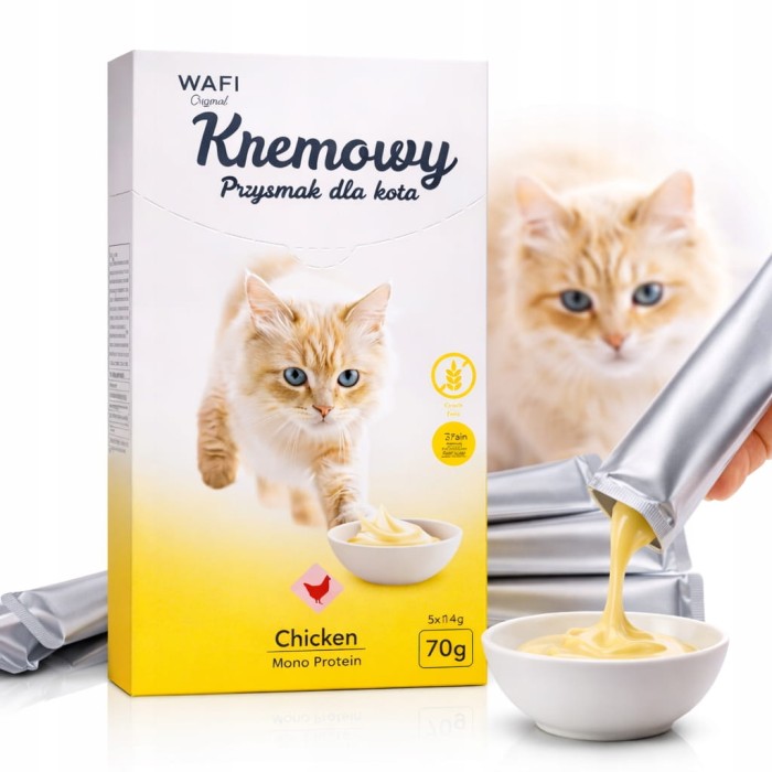 Przysmak Kremowy z Kurczakiem Wafi 70 g