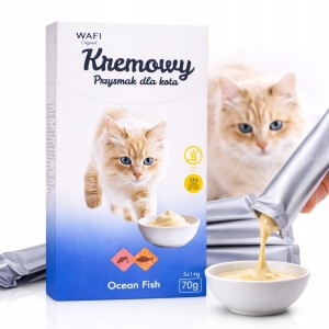 Przysmak Kremowy Ryba oceaniczna Wafi 70 g